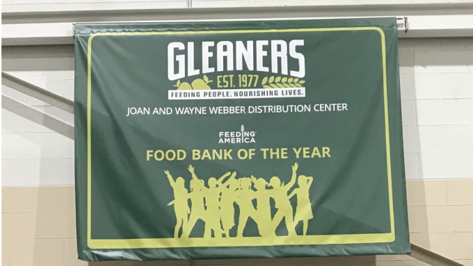 Banner for Gleaners Food Bank