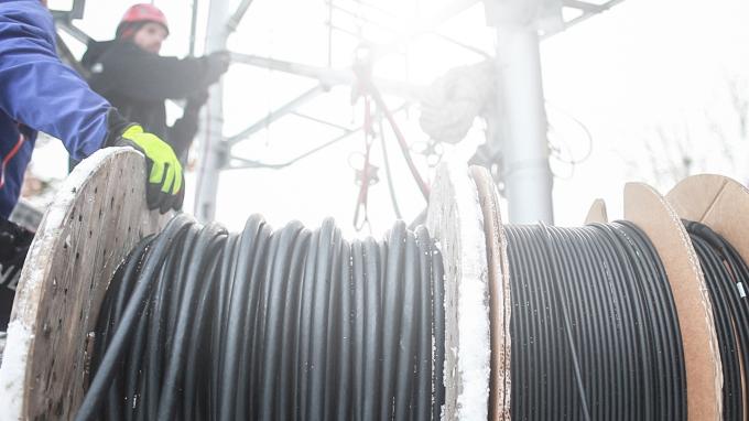 Spools of cables