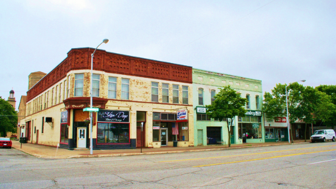 Escanaba Central Historic District buildings. Photo credit: flickr