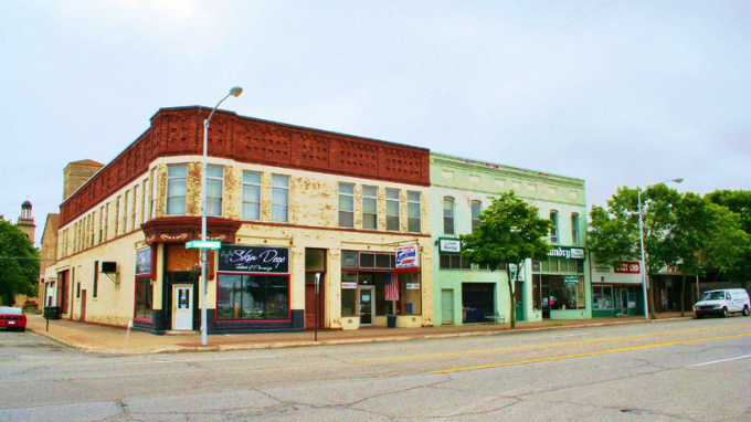 Escanaba Central Historic District buildings. Photo credit: flickr 