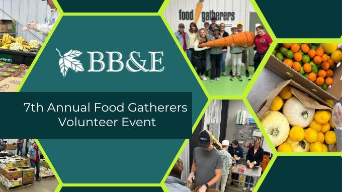 BB&E volunteer event graphic