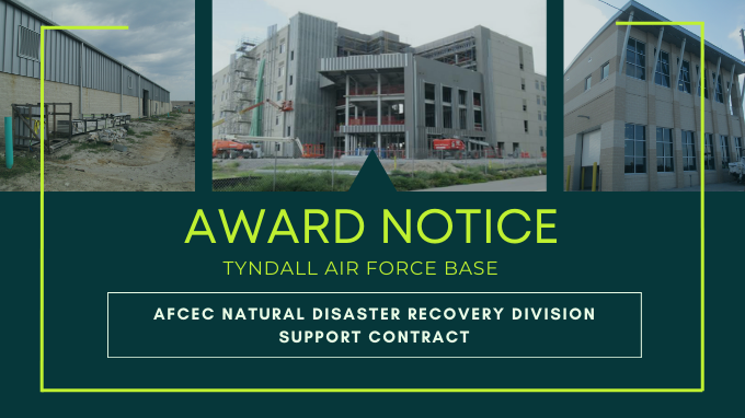Tyndall Air Force Base Award Graphic