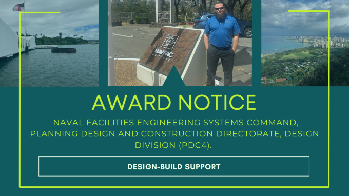 NAVFAC PDC4 Award Notice