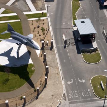 Arial view of the Air Force Civil Engineer Center