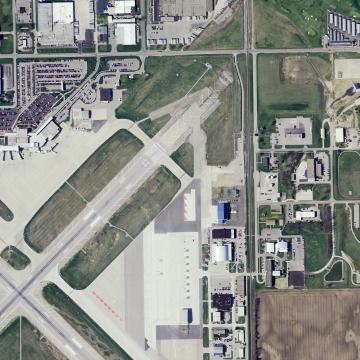 Generic arial view of Air Force base